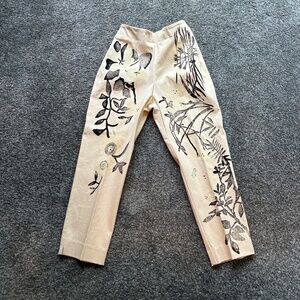 Fibers by Barbara Lesser Crop Pants